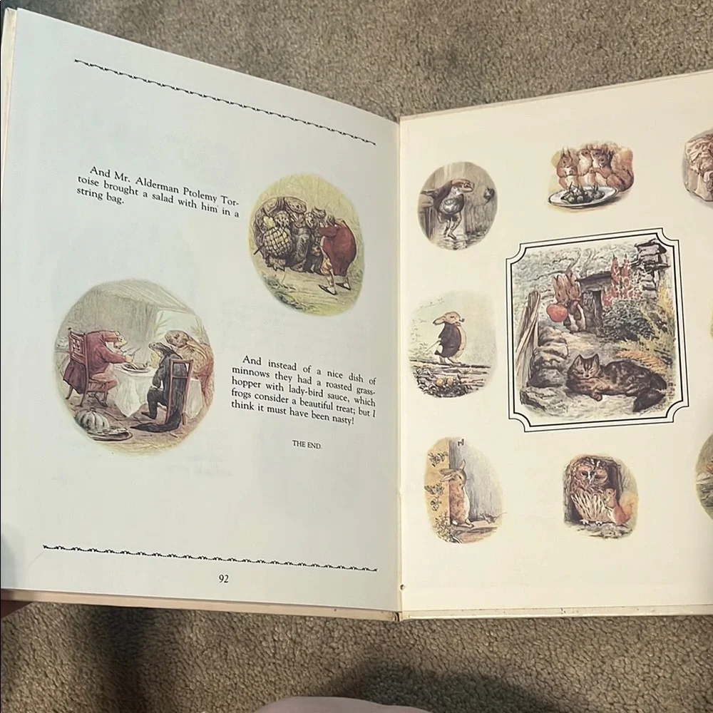 1980 Edition Peter Rabbit Giant Treasury Book - Picture 5 of 7